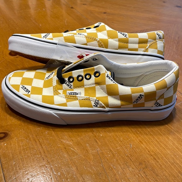 Vans Era Vans Yellow Check Women's Vans Sneakers Era Big Check